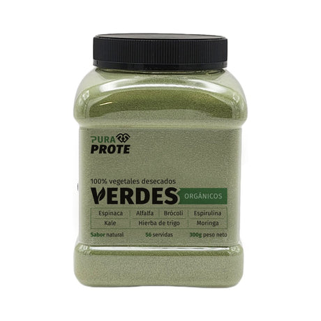 Verdes Orgánicos Pura Prote 300g - Energía deportiva