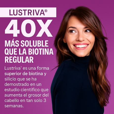 Suplemento Capilar Force Factor Biotina Masticables - Grosor Cabello Imagen 3