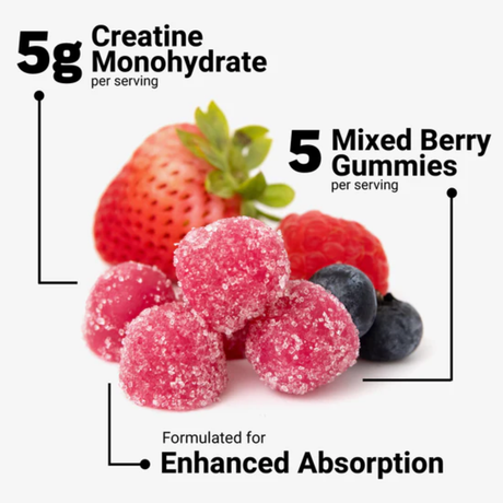 [imagen 4] Force Factor Creatine Gummies Certificada NSF Sport – Suplemento seguro libre de sustancias prohibidas [imagen 4].