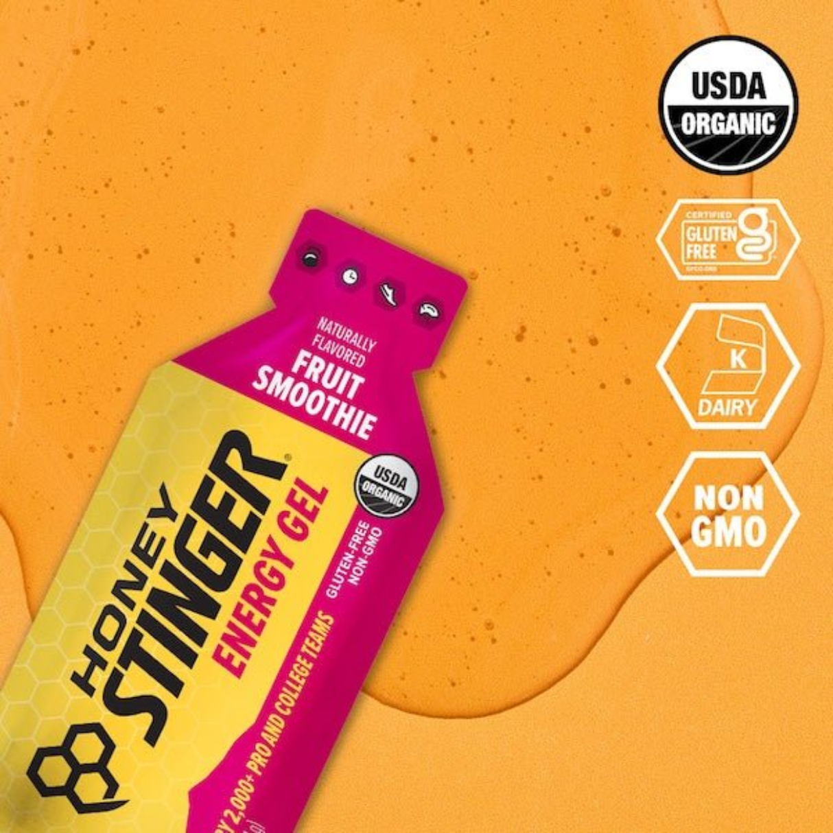 Honey Stinger Gel Energético – Energía Natural | Fruit Smoothie