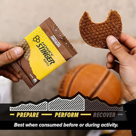 Galleta Energética Honey Stinger Tipo Waffle Chocolate 30g - Energía deportiva 4