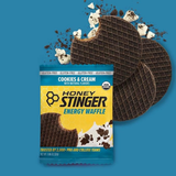 Honey Stinger Waffle Sin Gluten Cookies and Cream 30g – Galleta crujiente fácil de digerir para cleteadas largas [imagen 2]