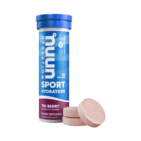 Pastillas Hidratantes Nuun con Electrolitos Frutos Silvestres 10 Tabletas - Hidratación y energía 1