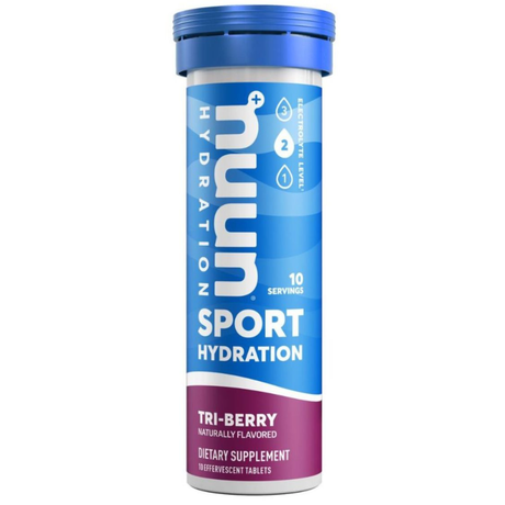 Nuun Sport Tres Bayas tabletas con electrolitos [imagen 1].