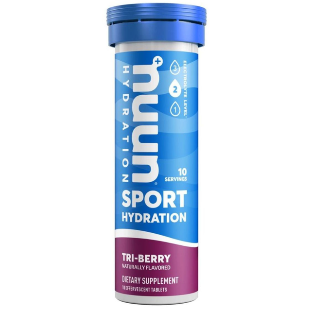 Nuun Sport Tres Bayas tabletas con electrolitos [imagen 1].