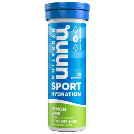 Nuun Sport Lima Limón tabletas hidratantes [imagen 1].