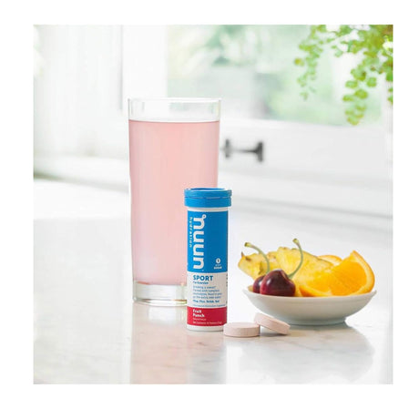 Pastillas Hidratantes Nuun con Electrolitos Ponche Tropical 10 Tabletas - Hidratación y energía 2