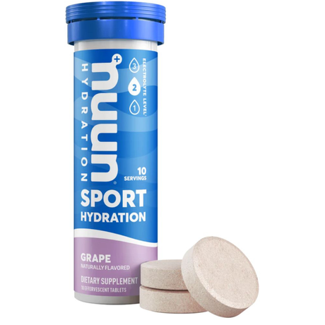 Tabletas Nuun electrolitos sabor uva – running y ciclismo [imagen 2]