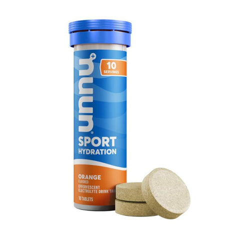 Pastillas Hidratantes Nuun con Electrolitos Naranja 10 Tabletas - Hidratación y energía 1