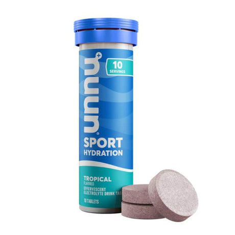 Pastillas Hidratantes Nuun con Electrolitos Tropical 10 Tabletas - Hidratación y energía 1