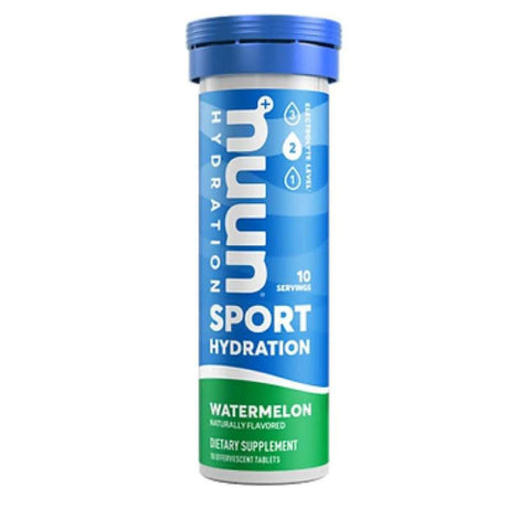 Pastillas Hidratantes Nuun con Electrolitos Sandía 10 Tabletas - Hidratación y energía