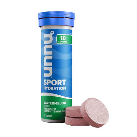 Pastillas Hidratantes Nuun con Electrolitos Sandía 10 Tabletas - Hidratación y energía 1