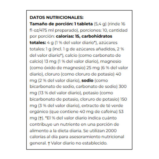 Nuun Sport Wild Berries con cafeína – hidratación baja en calorías [imagen 5]