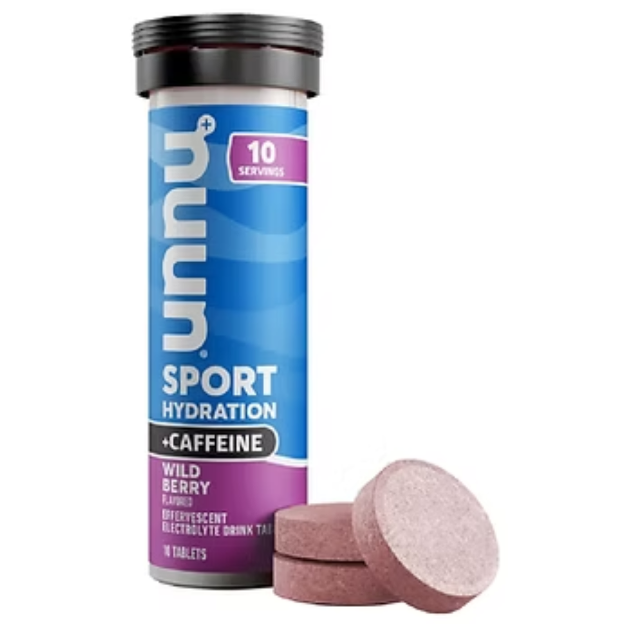 Tabletas Nuun Sport Cafeína Wild Berries – electrolitos para entrenar [imagen 2]