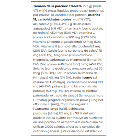 Nuun Immunity Costa Rica arándano mandarina – bebida para sistema inmune [imagen 5].