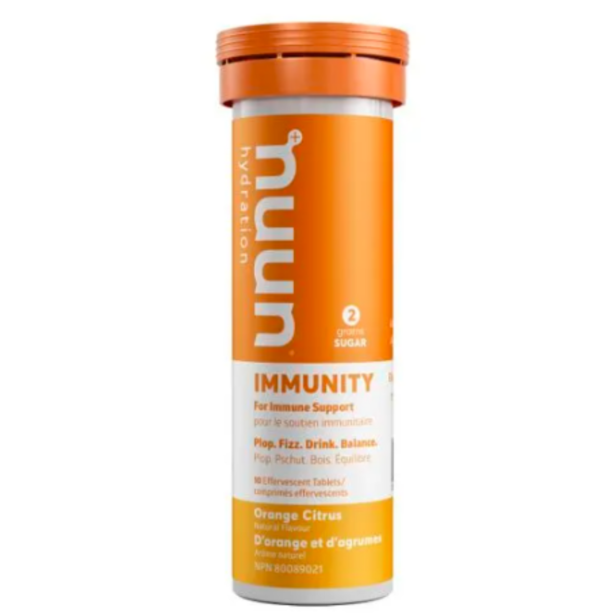Pastillas Hidratantes Nuun Naranja 10 Tabletas - Inmunidad Hidratación Deportiva 1