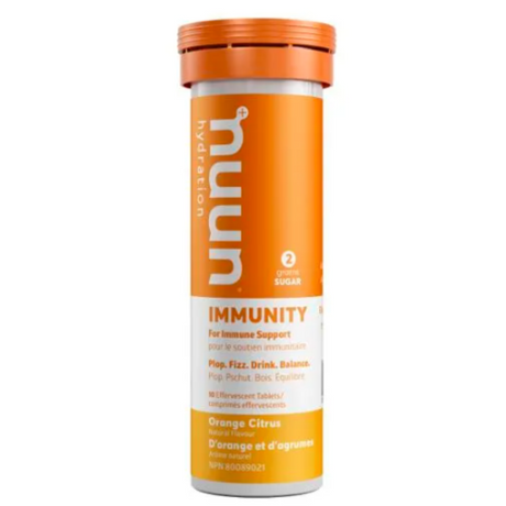 Pastillas Hidratantes Nuun Naranja 10 Tabletas - Inmunidad Hidratación Deportiva 1