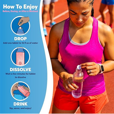 Pastillas Hidratantes Nuun Immunity Naranja 10 Tabletas - Energía deportiva 4