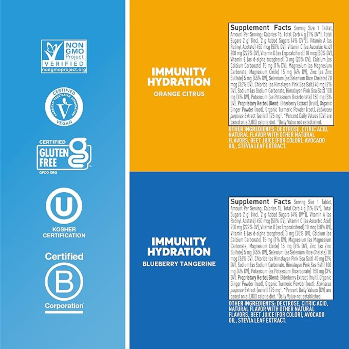 Hidratante Nuun Immunity naranja – vitaminas C D zinc en tabletas [imagen 3].