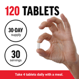 [imagen 5] Pastillas Test X180 Boost Force Factor 120 comprimidos – Soporte hormonal con zinc boro y vitamina D.