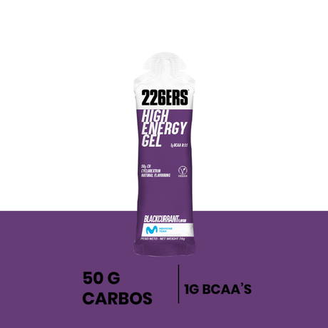 Gel Energético 226ERS Cereza Negra 76g - Energía deportiva