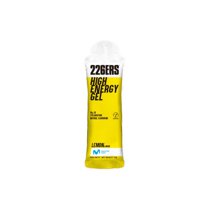 Gel Energético 226ERS Limón 76g - Energía deportiva 1