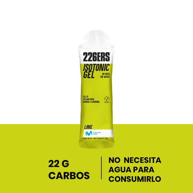 Gel Energético 226ERS Limón 68g - Energía deportiva