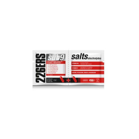 Pastillas Enérgicas 226ERS SUB9 Duplo de Sales y Electrolitos 2.0g - Hidratación y energía
