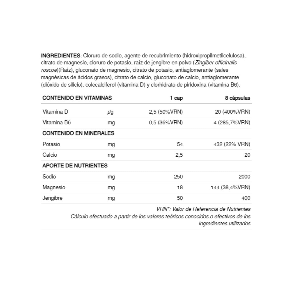 Pastillas Enérgicas 226ERS SUB9 Duplo de Sales y Electrolitos 2.0g - Hidratación y energía 1