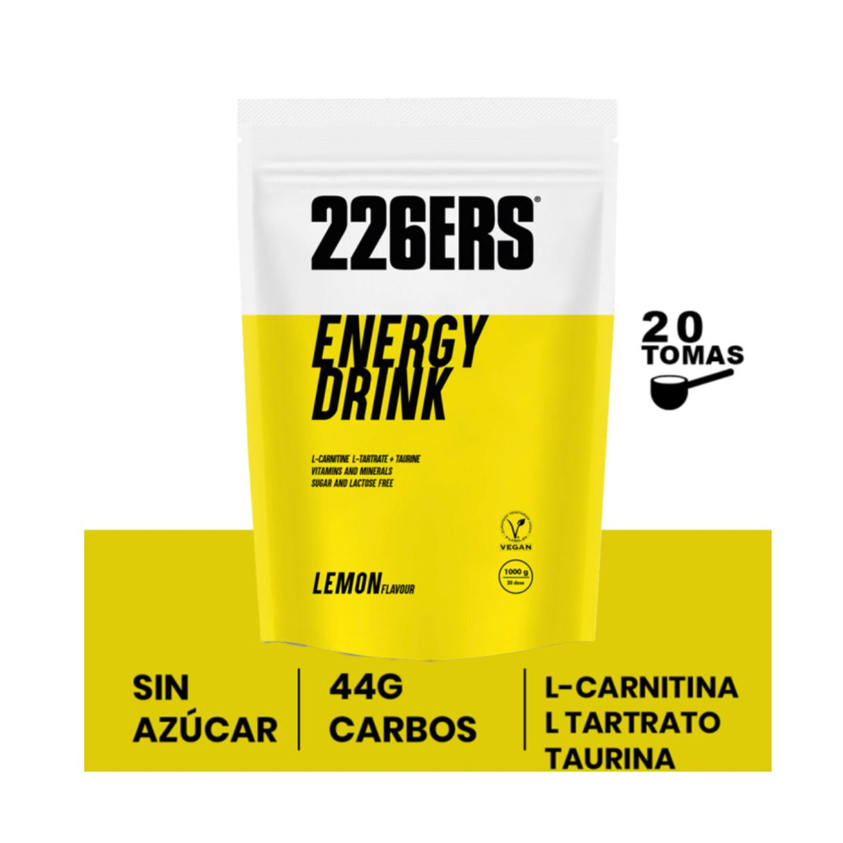Energy Drink 1 Kg Sabor Limón