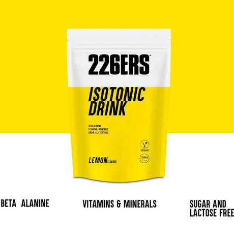 Bebida Energética 226ERS Isotónica Limón 1kg - Energía deportiva  2