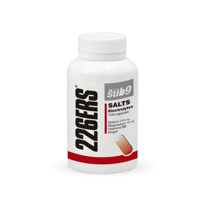 Pastillas Energéticas 226ERS SUB9 Sales y Electrolitos 100 Capsulas