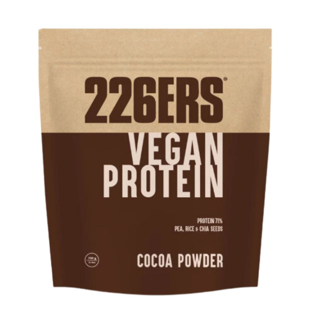 Proteína en Polvo 226ERS Chocolate 700g - Desarrollo Muscular Completo  1