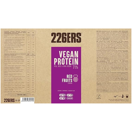 Vegan Protein proteína vegana frutos rojos recuperación muscular [imagen 3].