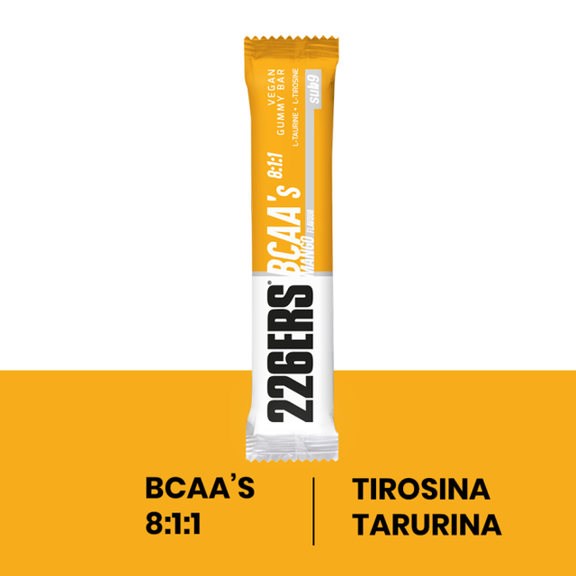 Barra Energética 226ERS Gomita BCAAS Mango 30g - Energía deportiva