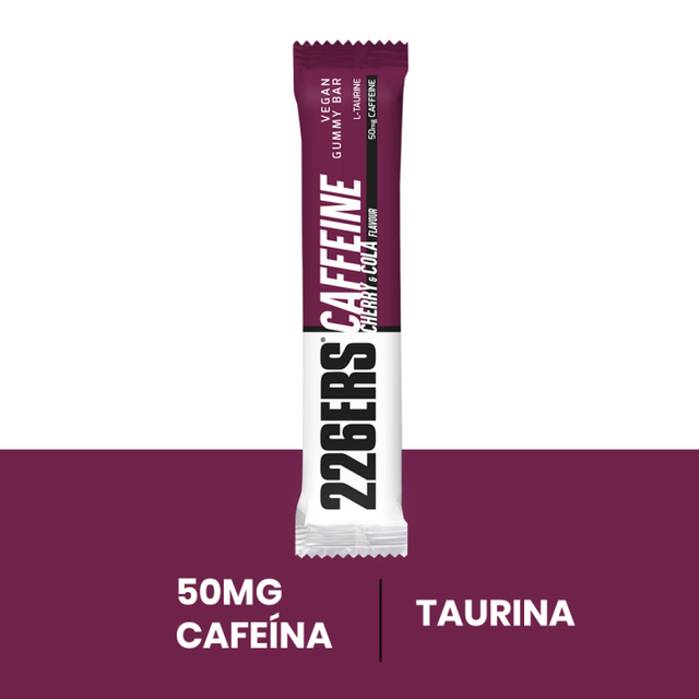 Barra Energética 226ERS Gomita cafeína Cereza 30g - Energía deportiva