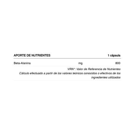 Beta Alanina Vegana Pastillas 90 Capsulas 226ERS - Energía deportiva 1