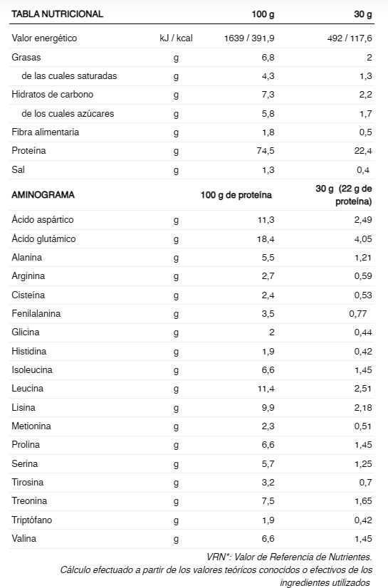 Proteína en Polvo 226ERS Whey Proteína Chocolate 1000g