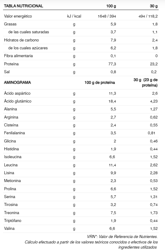 Proteína en Polvo 226ERS Whey Proteína Vainilla 1000g