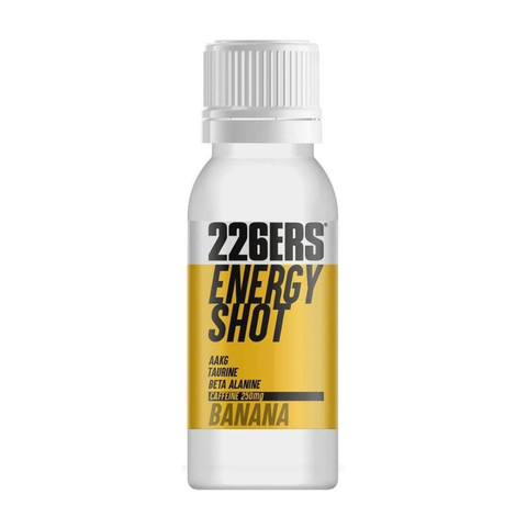 226ERS Energy Shot 60 ml sabor banano – energía inmediata para entrenar [imagen 1]
