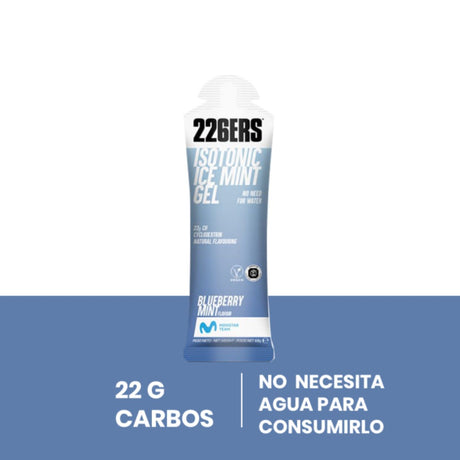 Gel Energético 226ERS Menta con Arándanos 68g - Energía deportiva 2