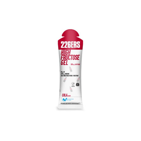 Gel Energético 226ERS Fructosa con Cafeína Cola 80g - Energía deportiva