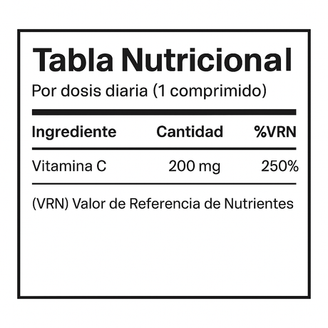 Vitamina C Drasanvi 60 comprimidos masticables – vegana [imagen 2]