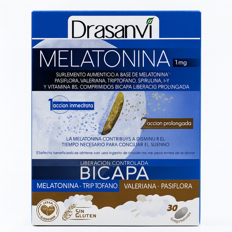 Melatonina Bicapa - Sueño Natural y Reparador - Imagen 1 
