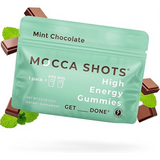 Gomitas Energéticas Mocca Shots con Cafeína Chocomenta 14g - Energía deportiva 1