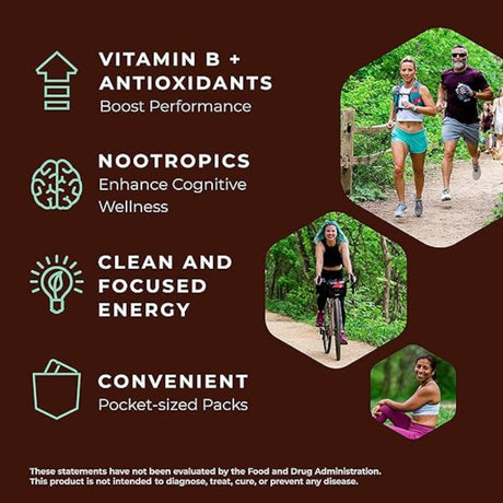 Gomitas Energéticas Mocca Shots con Cafeína Chocomenta 14g - Energía deportiva 5