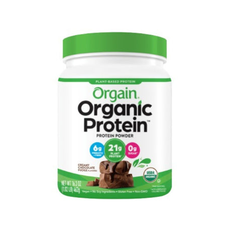 Proteína en polvo a base de plantas Organic Protein Chocolate 920g- Energía deportiva 