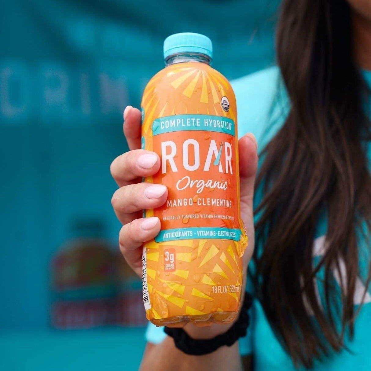 Bebida Hidratante Roar Organic Con Vitaminas Mango 600ml - Energía deportiva 3