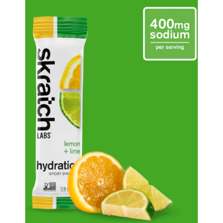 Mezcla deportiva Skratch Labs para correr y ciclismo sabor lima limón [imagen 2].