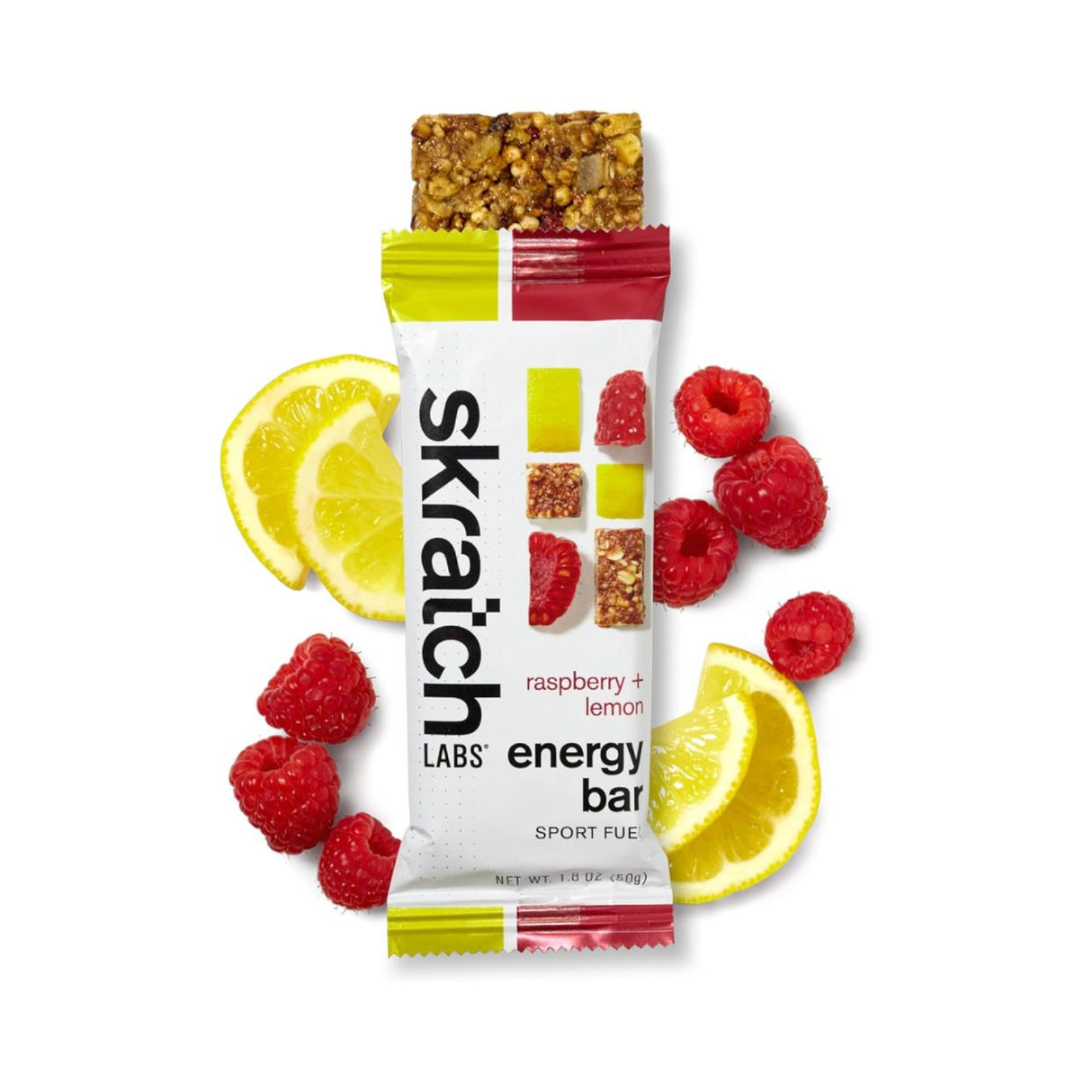 Barra Energética Skratch Labs Limonada Frambuesa 50g